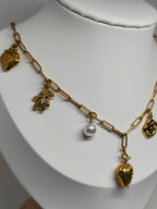 Colar Charm Straw